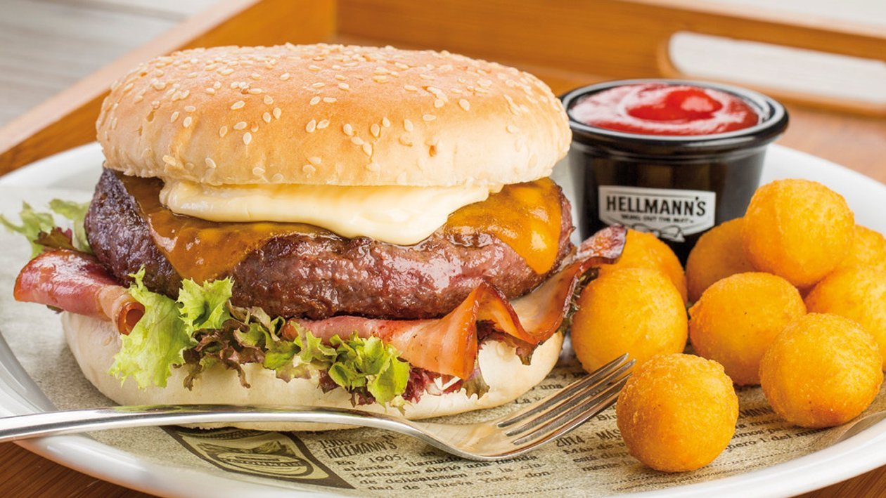Hellmann's burger