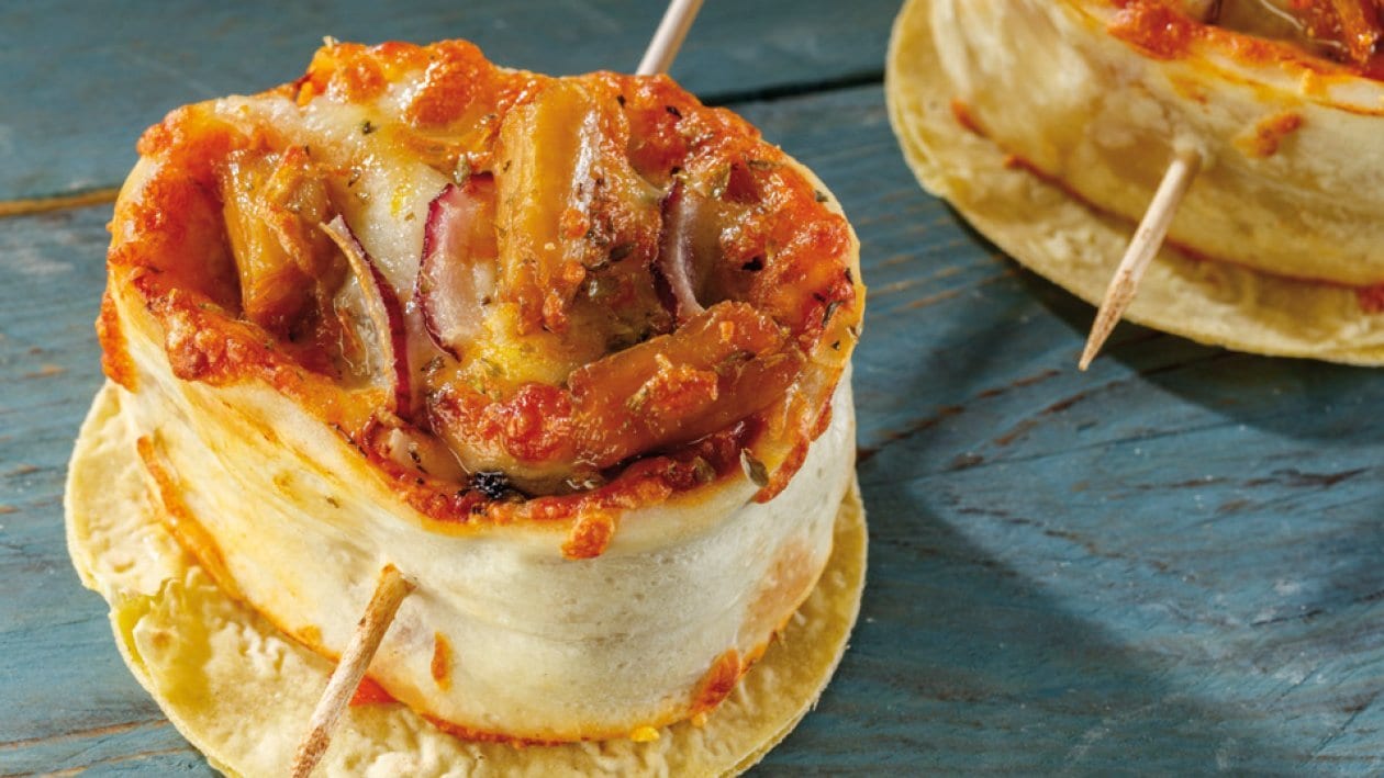 Meat lollypops pizza – - Receta - UFS