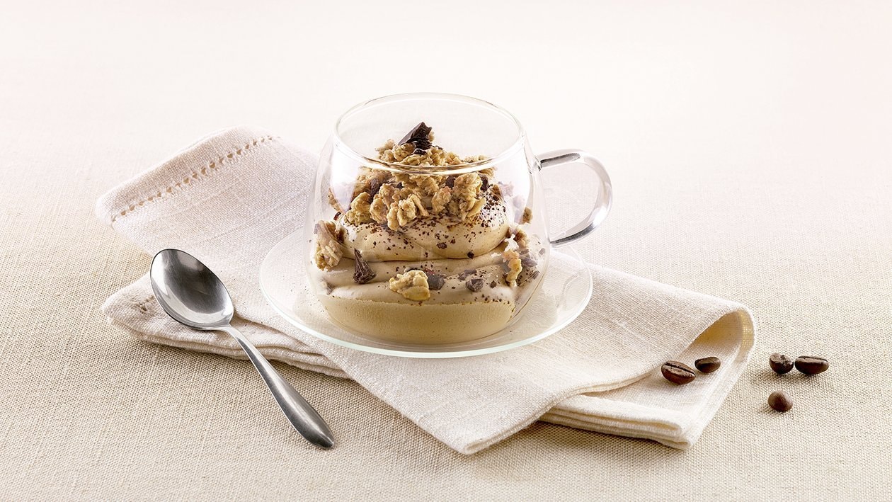 Mousse de café con muesli de chocolate – - Receta - UFS Mousse de café con muesli de chocolate – - Receta - UFS