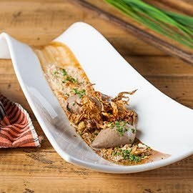 Paté de higaditos de pollo con alcachofa y migas de panko crujientes Paté de higaditos de pollo con alcachofa y migas de panko crujientes