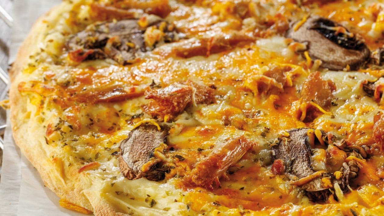 Pizza carbonara – – Receta UFS
