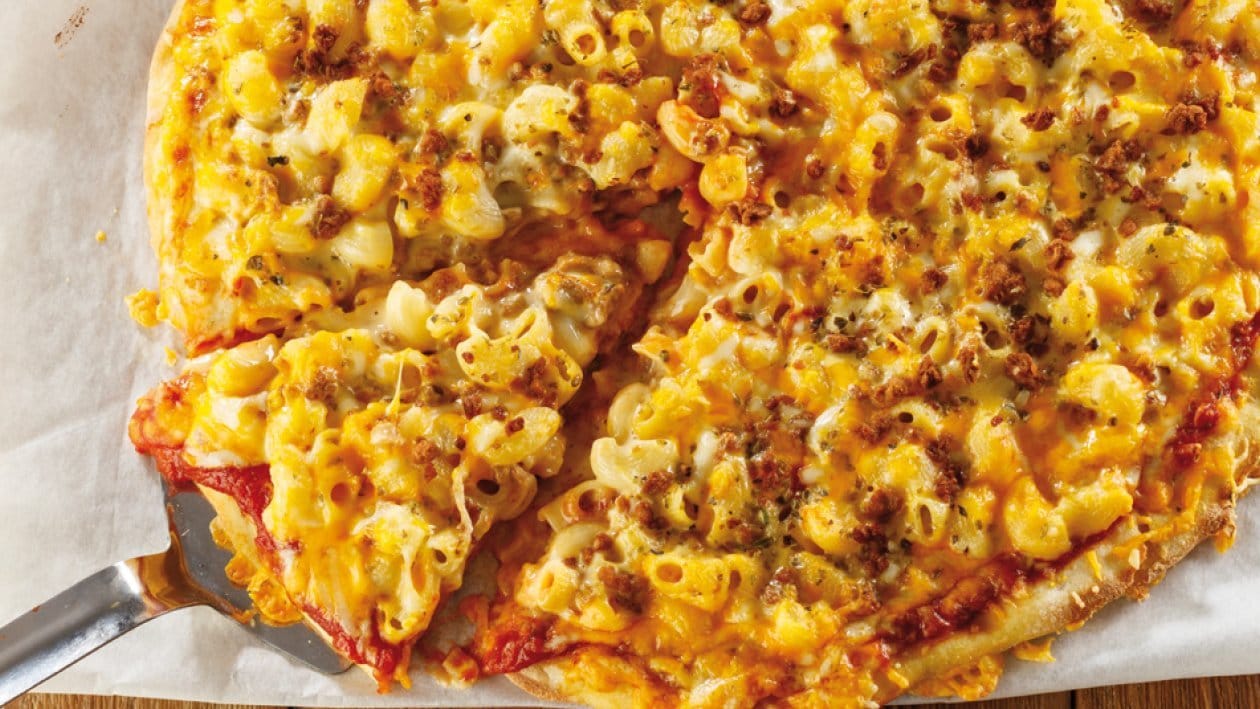 Pizza mac&cheese – - Receta - UFS