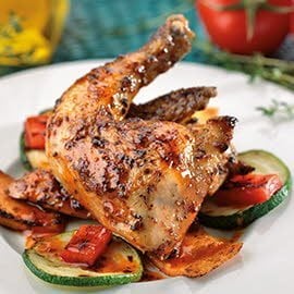 Pollo coquelette con marinado italiano de pesto Knorr Pollo coquelette con marinado italiano de pesto Knorr
