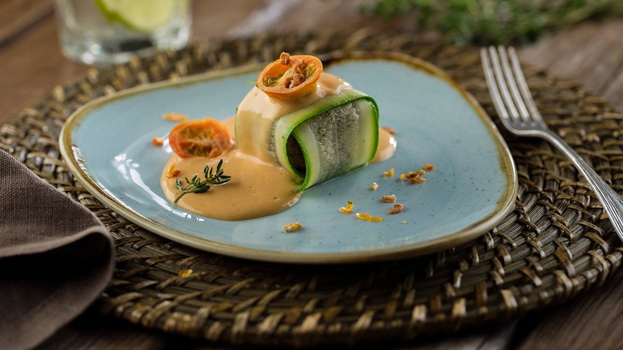 Ravioli de morcilla de Burgos con salsa fina de Maizena y Pomodoro – - Receta - UFS