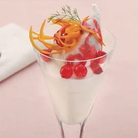 Sorbete de limón al cava