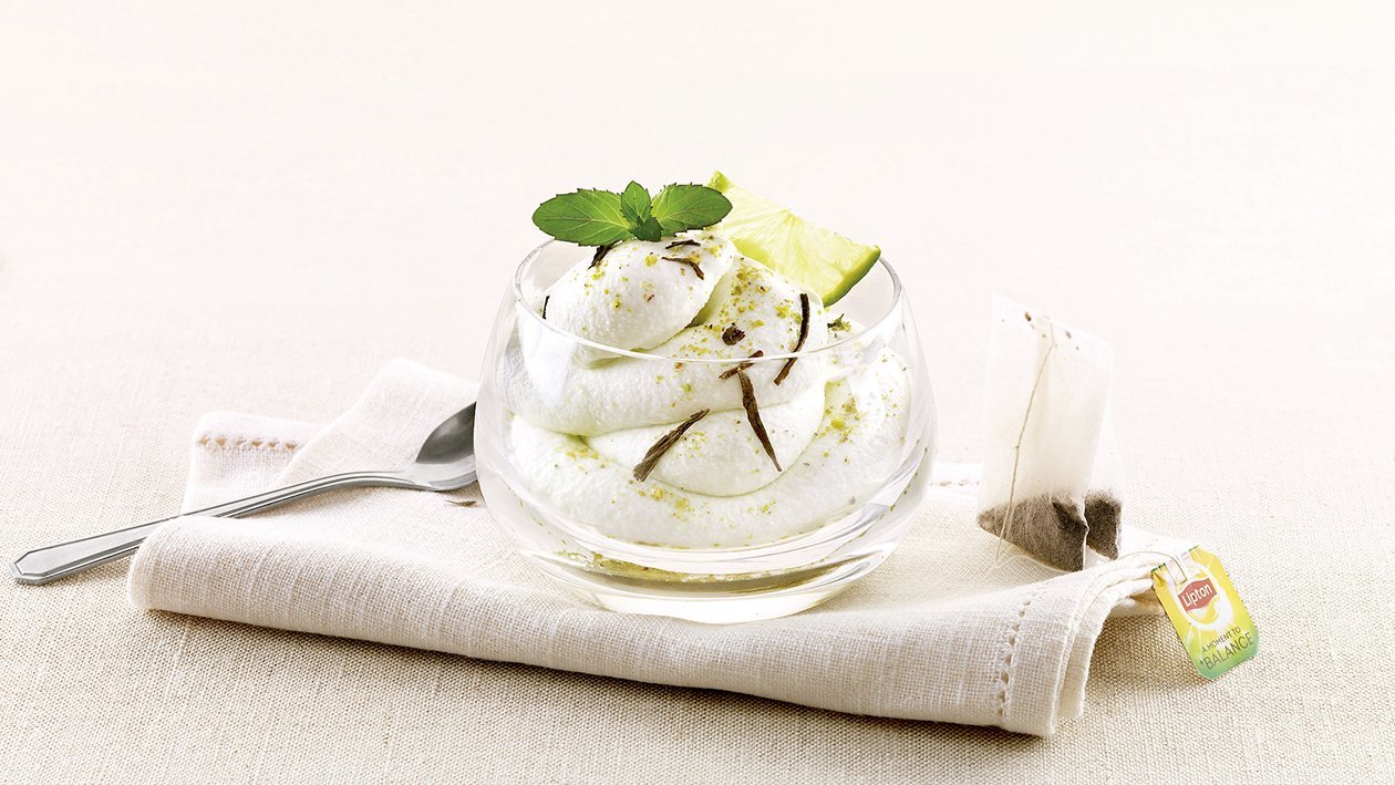 Sorbete de limón con té verte y menta – - Receta - UFS Sorbete de limón con té verte y menta – - Receta - UFS