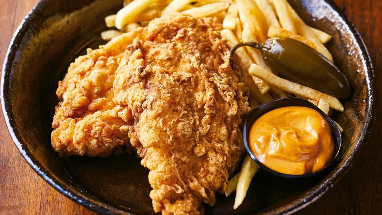 Southern fried chicken schnitzel – – Receta UFS