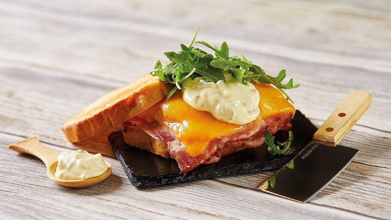 Sándwich cubano con mayonesa de pepinillo y mostaza – - Receta - UFS