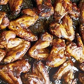 Teriyaki chipotle buffalo wings Teriyaki chipotle buffalo wings