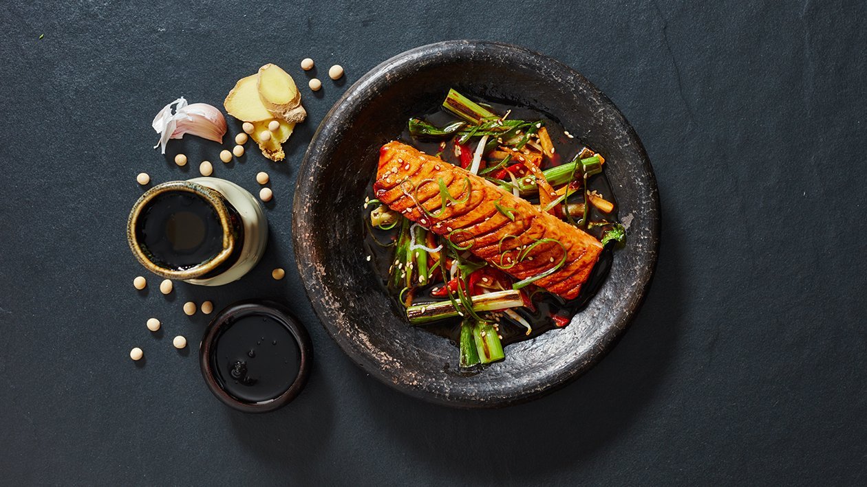 Teriyaki de salmón – - Receta - UFS