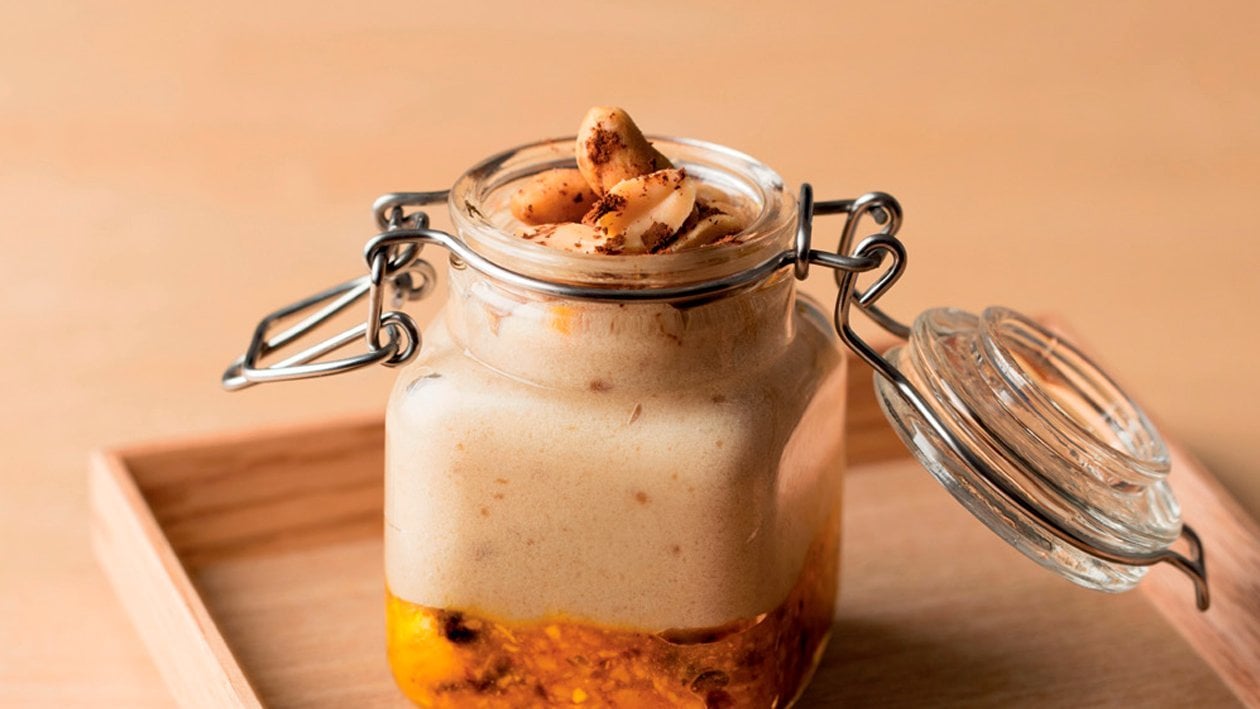 Tiramisú de castaña con muesli y cacahuetes – - Receta - UFS