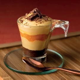 Tiramisú de chocolate y naranja Tiramisú de chocolate y naranja