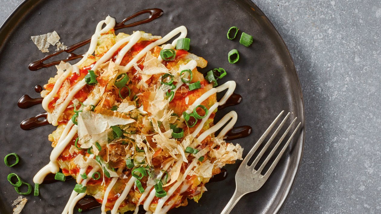 Okonomiyaki (tortitas japonesas) - Cookidoo® – the official