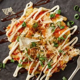 Tortitas japonesas (Okonomiyaki)