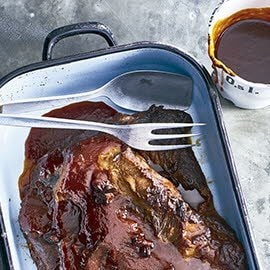 Salsa barbacoa al whisky y arce para carnes Salsa barbacoa al whisky y arce para carnes