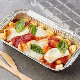 Ñoquis al horno con tomate y mozzarella Ñoquis al horno con tomate y mozzarella