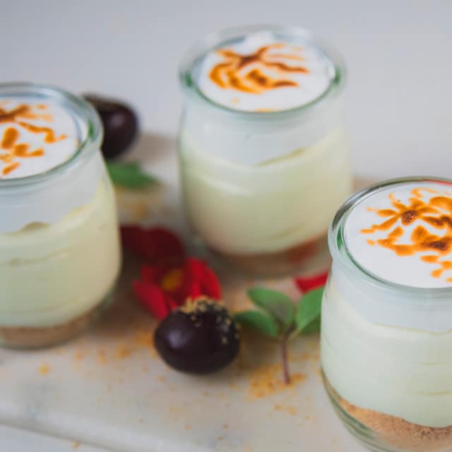 Crema helada de lemon pie Crema helada de lemon pie
