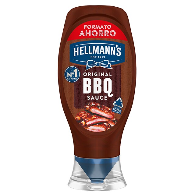 Salsa Barbacoa Hellmann's bocabajo 430ml - 