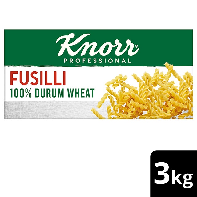 Knorr Fusilli Pasta Seca Caja 3 Kg - 