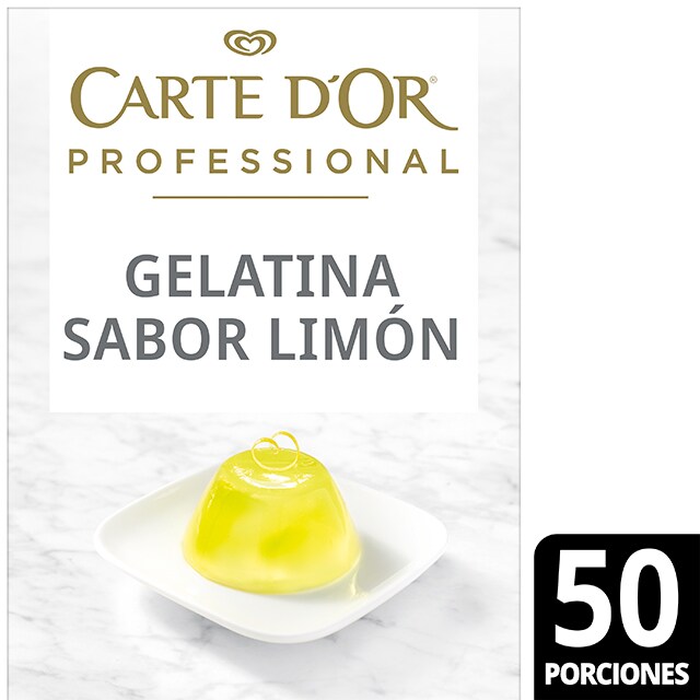 Gelatina Limón Carte d'Or 50 raciones
