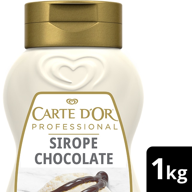 Carte d'Or Sirope de Chocolate sin gluten botella 1L - El Sirope de chocolate Carte D'Or te ofrece el mejor sabor del mercado*