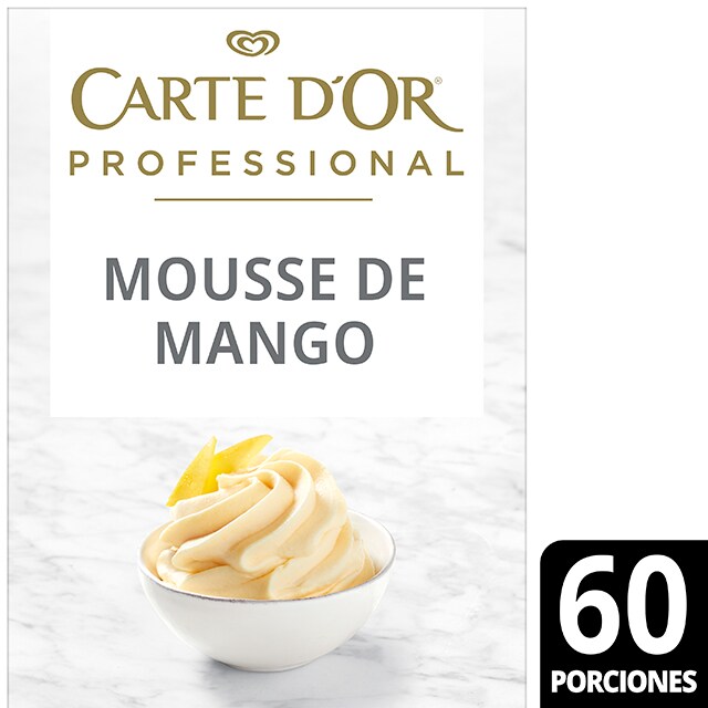 Mousse al agua Mango Carte d'Or 60 raciones Sin Gluten