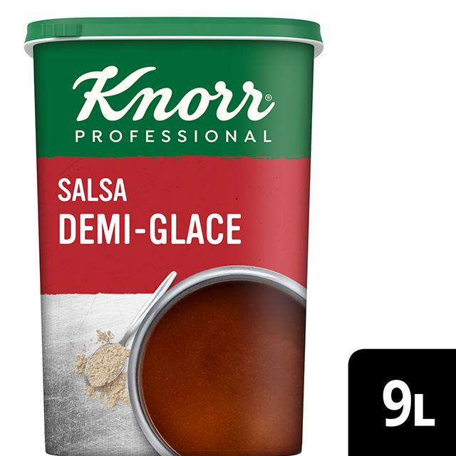Knorr Salsa Demiglace deshidratada para carnes bote 900g