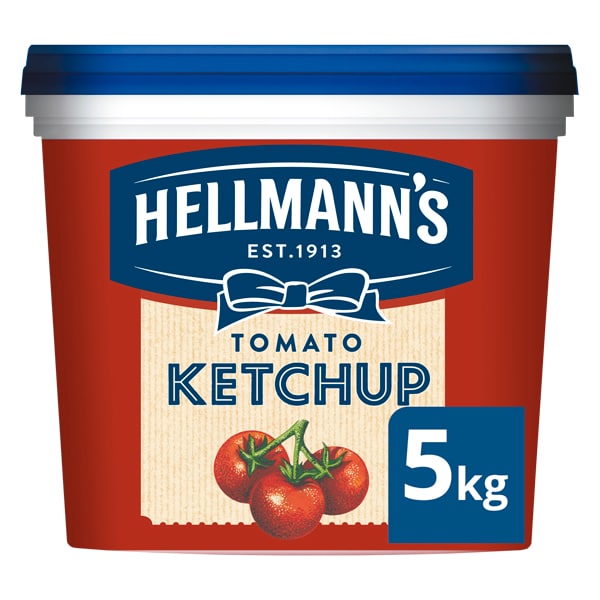 Ketchup Hellmann's cubo 5Kg Sin Gluten - 