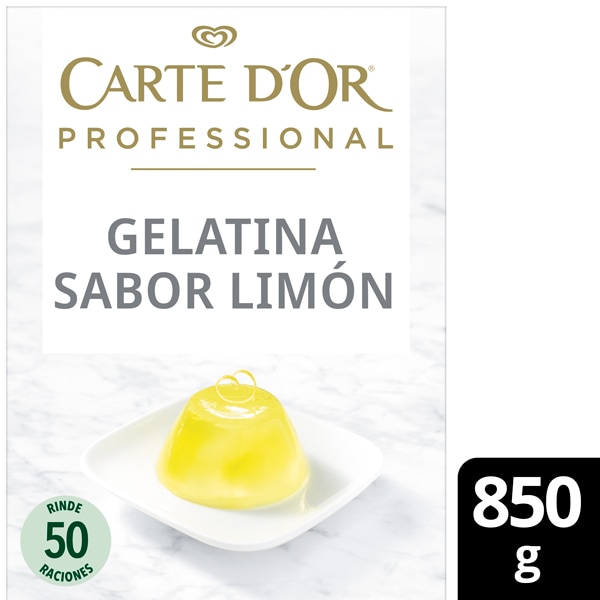 Gelatina Limón Carte d'Or 50 raciones