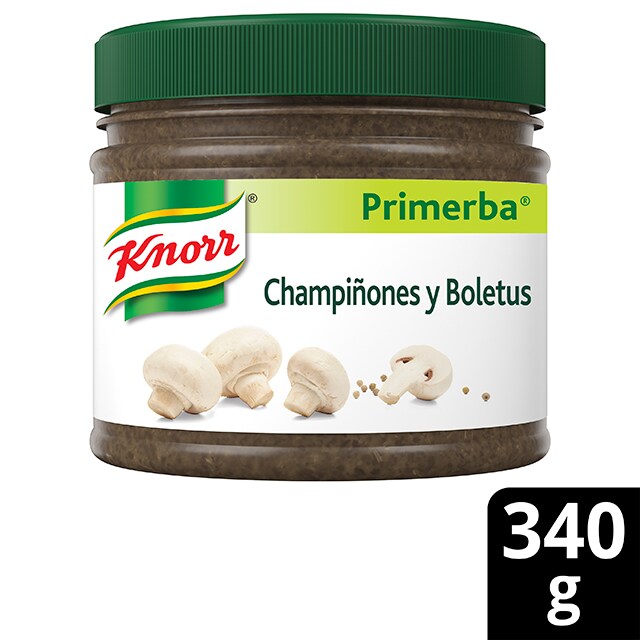 Knorr Primerba Champiñones y Boletus sin gluten bote 340g