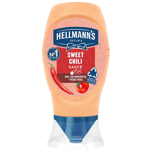 Salsa Sweet Chili Hellmann’s bocabajo 250ml - 