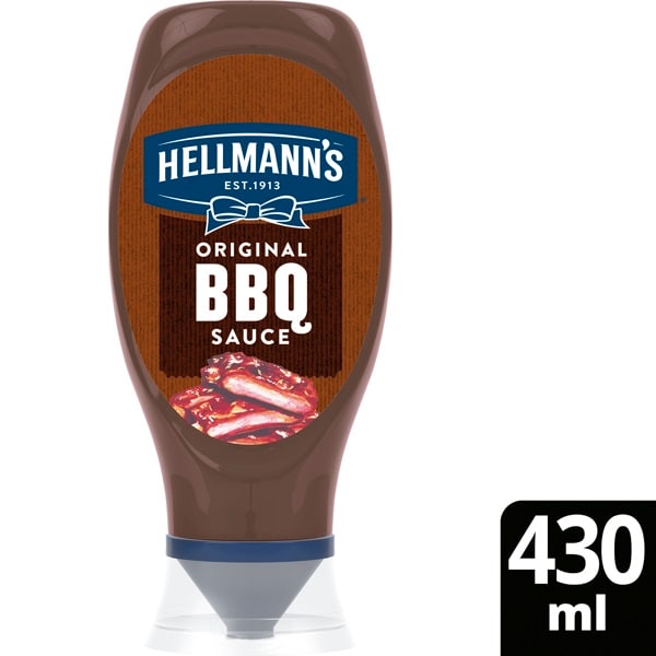 Salsa Barbacoa Hellmann's bocabajo 430ml - 