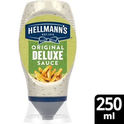 Hellmann's Salsa Patatas Deluxe Bocabajo sin gluten 250ml - 