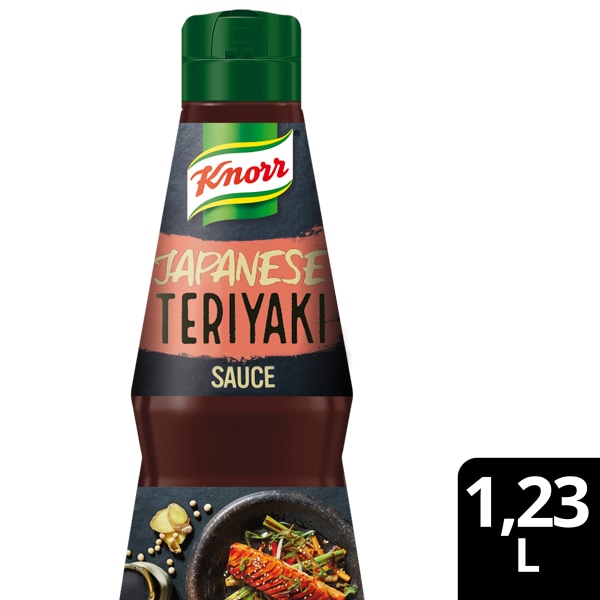 Knorr Salsa Líquida Teriyaki lista para usar botella 1L