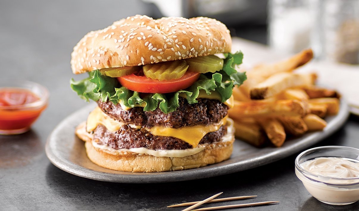 American Cheese burger – – Receta UFS
