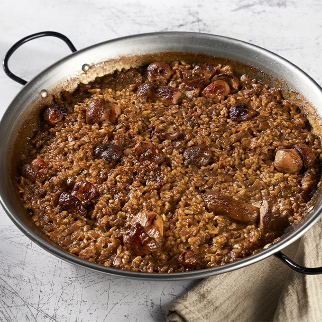 Arroz de boletus Arroz de boletus