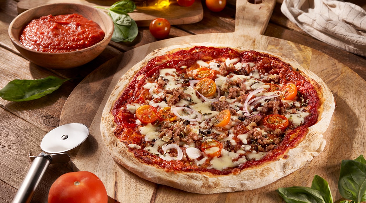La auténtica pizza italiana con pomodoro – - Receta - UFS