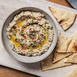 Baba Ganoush ahumado receta