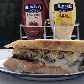Brisket ahumado con salsa BIG BOYS receta
