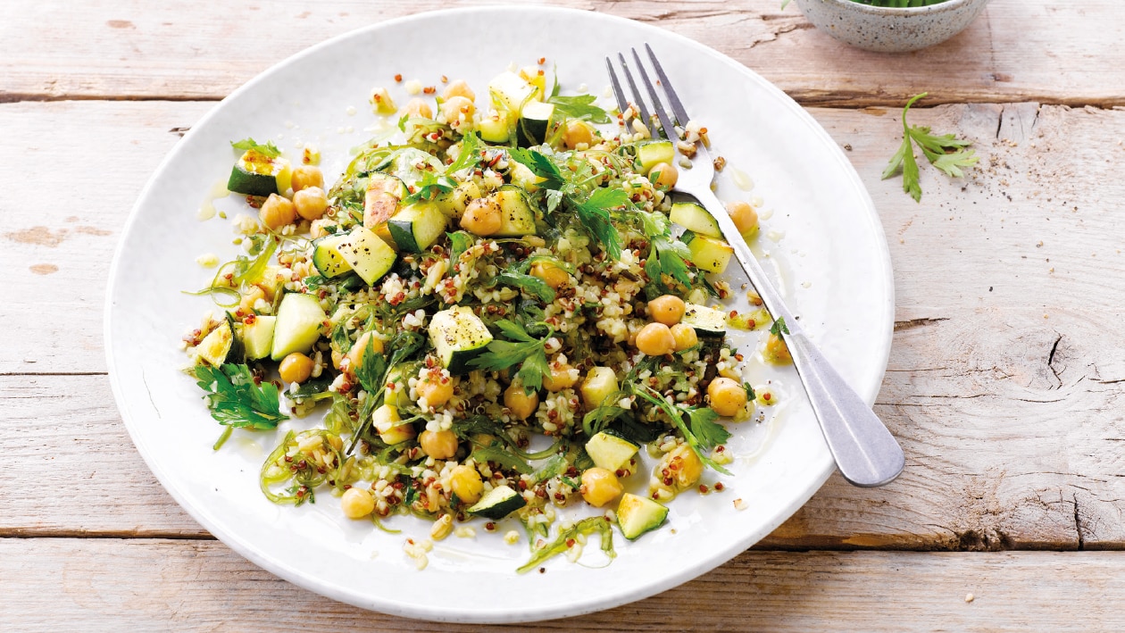 Bulgur, quinoa roja y cebada – - Receta - UFS