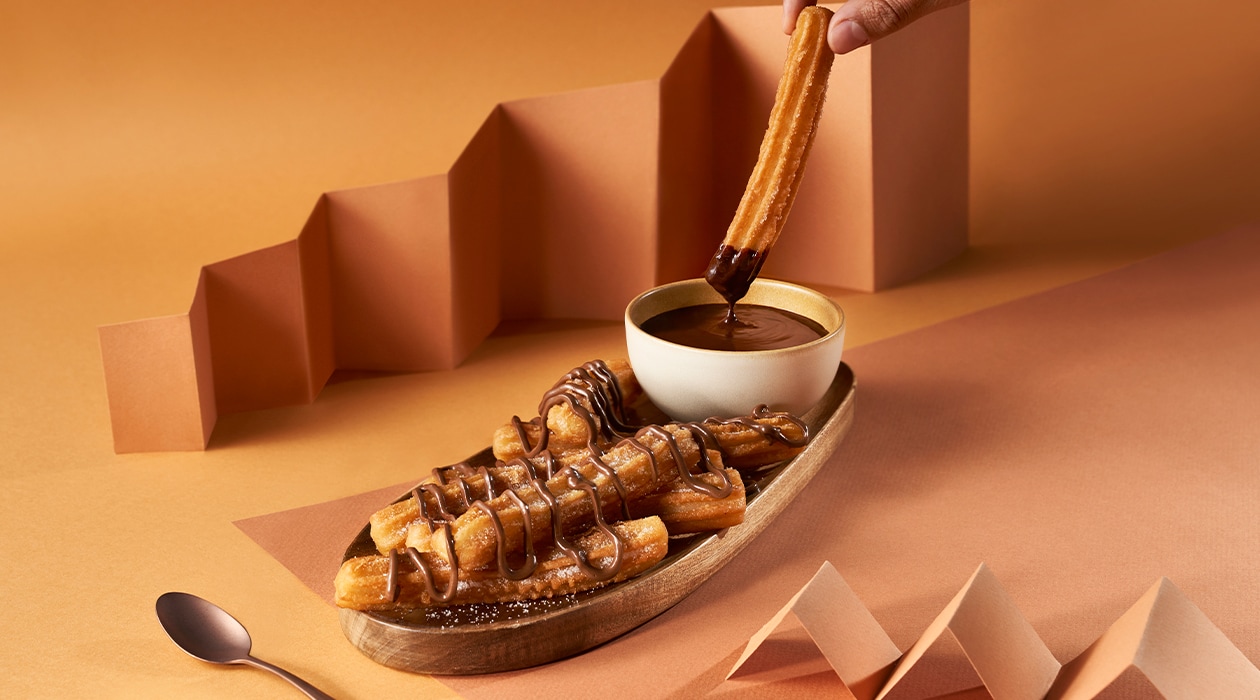 Churros con chocolate de Nocilla – - Receta - UFS