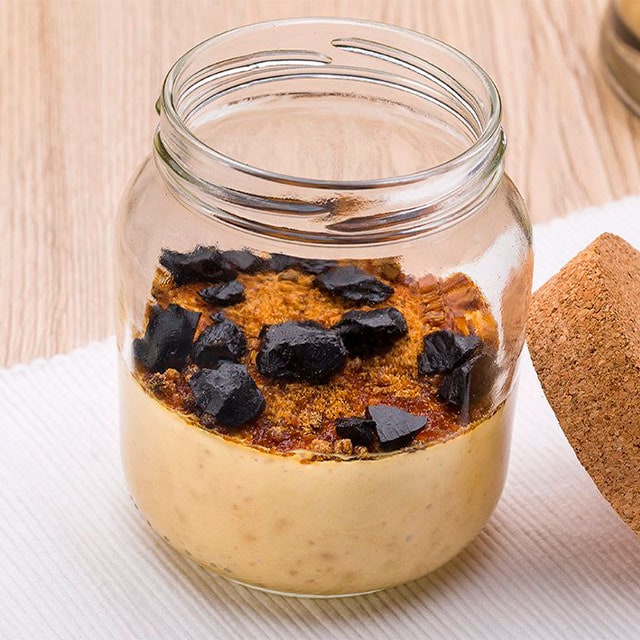 Crema catalana con regaliz y azúcar integral