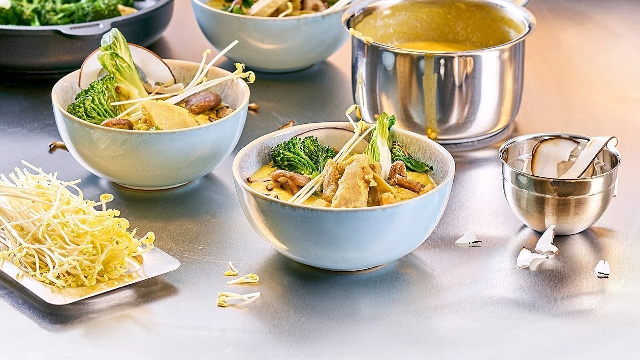 Curry de coco con Nopollo – - Receta - UFS