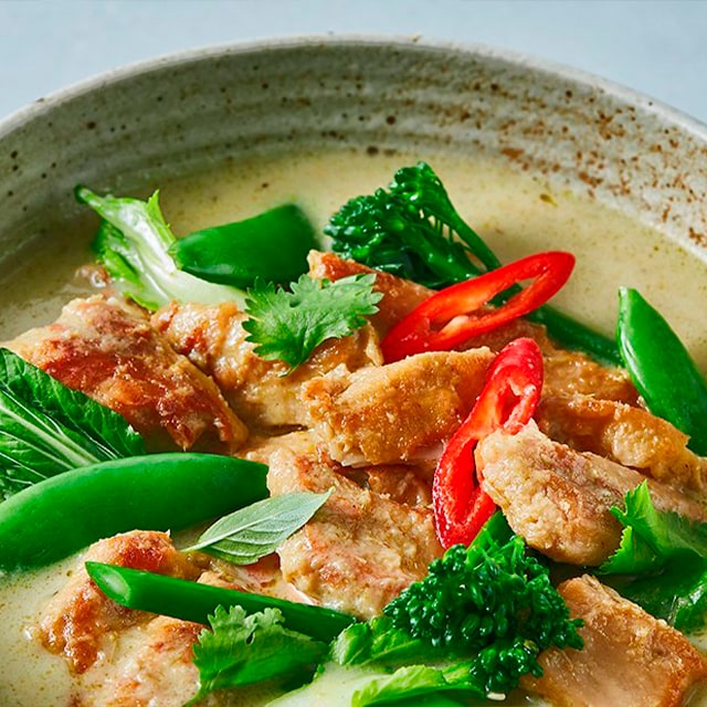 Curry verde tailandés vegetariano The vegetarian Butcher Curry verde tailandés vegetariano The vegetarian Butcher