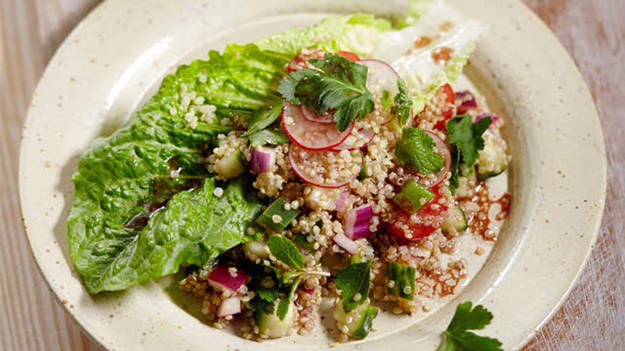 Ensalada de quinoa con verduras – – Receta UFS