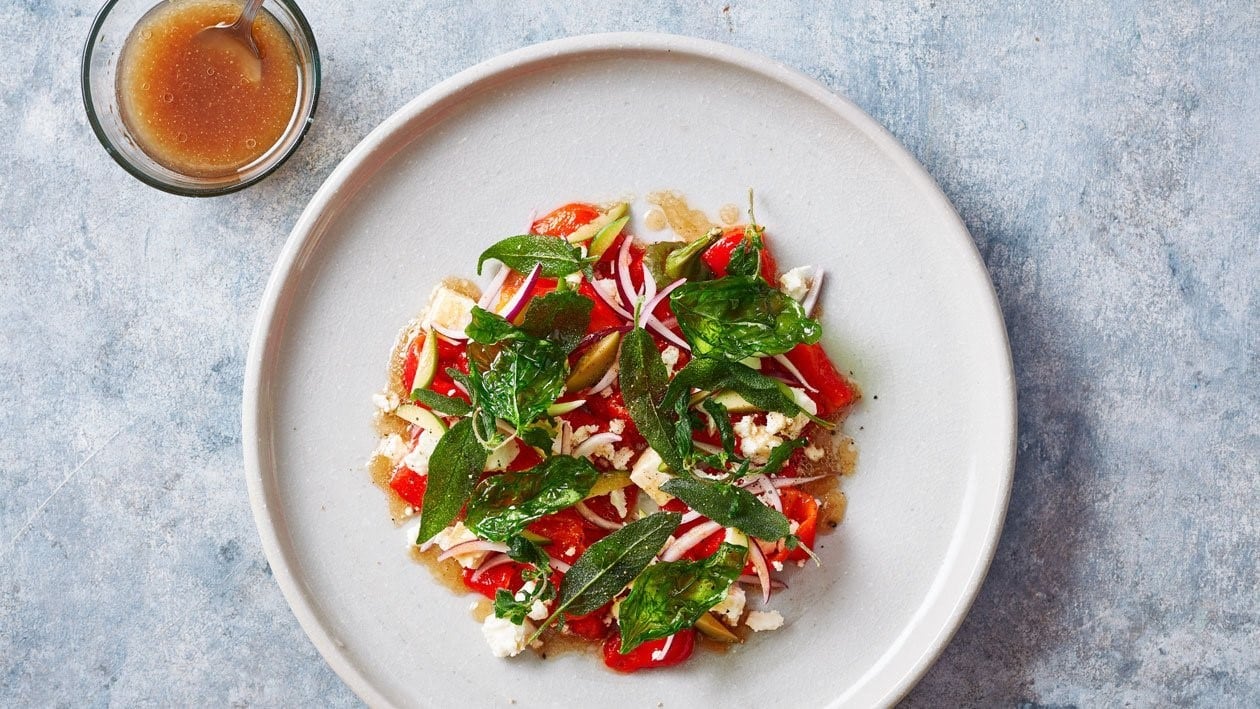 Ensalada griega de pimientos picantes – - Receta - UFS