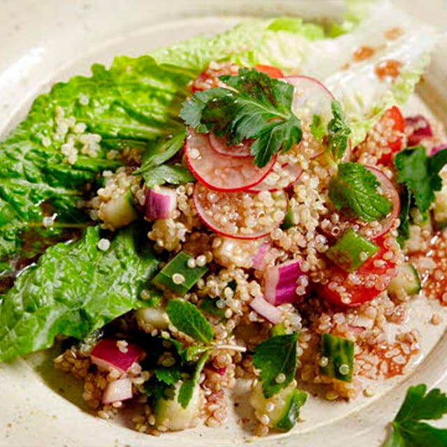 Ensalada de quinoa con verduras
