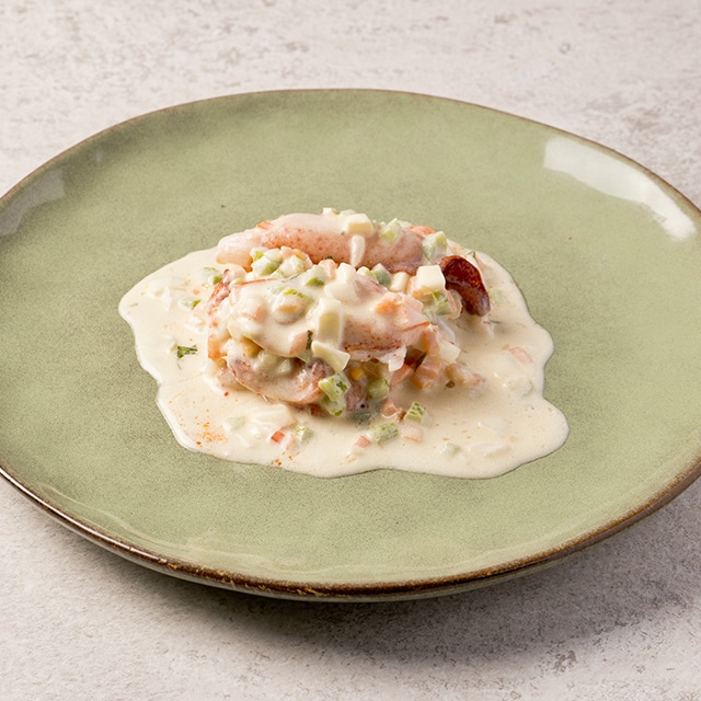 Salpicón de bogavante