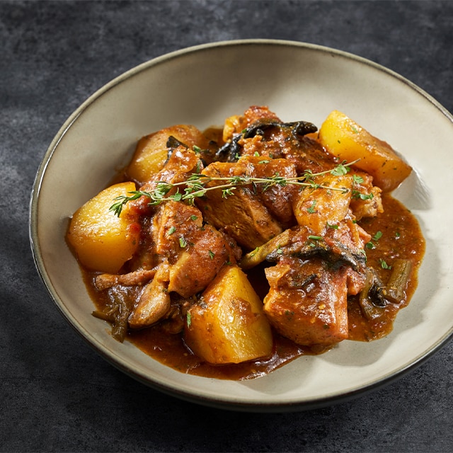 Guiso de pollo Guiso de pollo