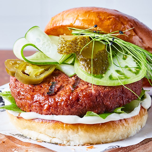 The Vegetarian Butcher Hamburguesa premium a la parrilla The Vegetarian Butcher Hamburguesa premium a la parrilla